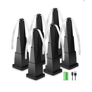 Fly Fan Repellers Table Food Fans Pack of 6